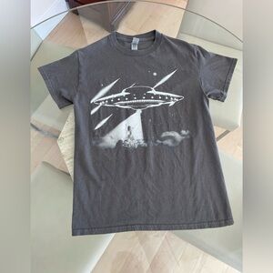 Down Bad SpaceShip TTPD Tee Swift Swiftie Taylor Shirt B&W Gildan 100% cotton